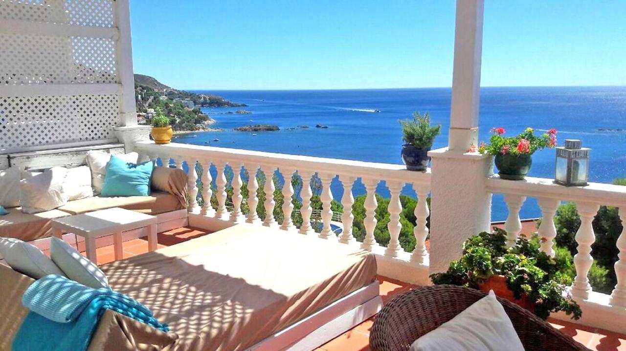 Amazing Seaview Apartment With Terrace & Parking - Casa Artevida Ρόζες Εξωτερικό φωτογραφία
